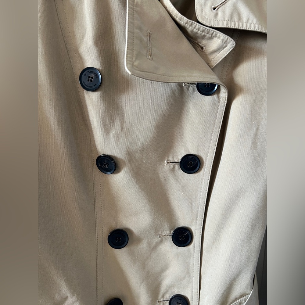 Burberry Prorsum Trench Coat with Leather Strap - Picture 10 of 17